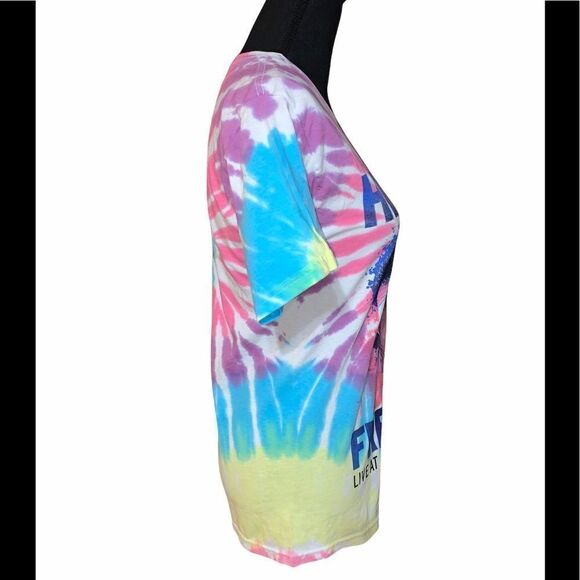 Jimi Hendrix Freedom Festival Tie Dye Shirt - Picture 3 of 5